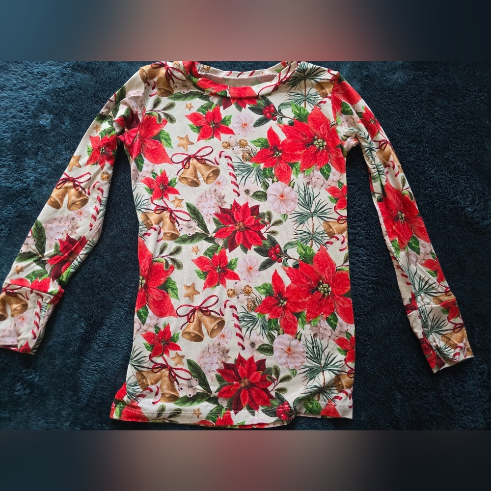 Bums and Roses Jingle Bells 2 piece PJs